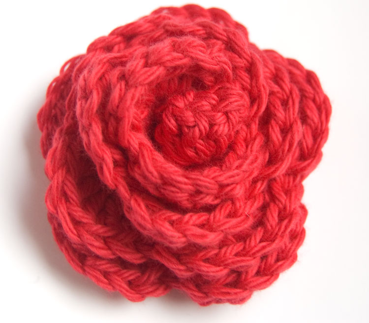 crochet a rosette