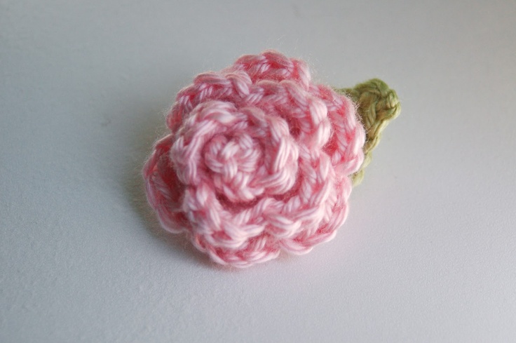 crochet rose pattern for beginners