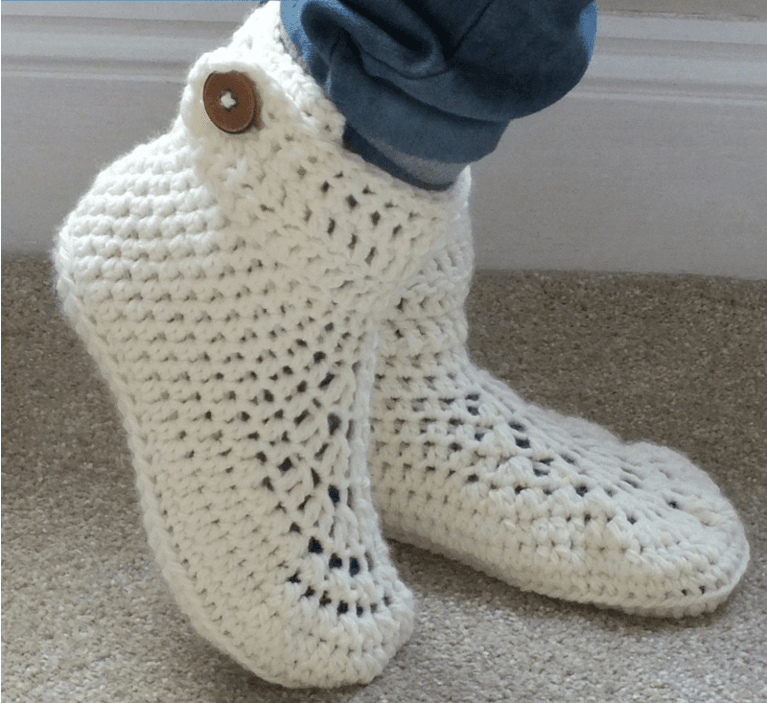crochet sock slippers patterns