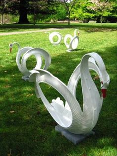 animal tire planters