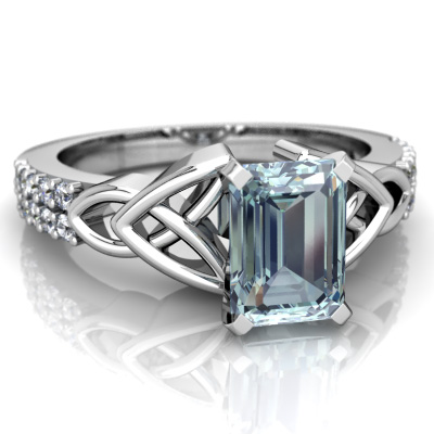 Aquamarine Rings