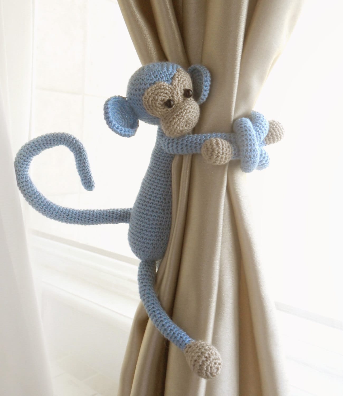 Monkey Curtain Tie Back