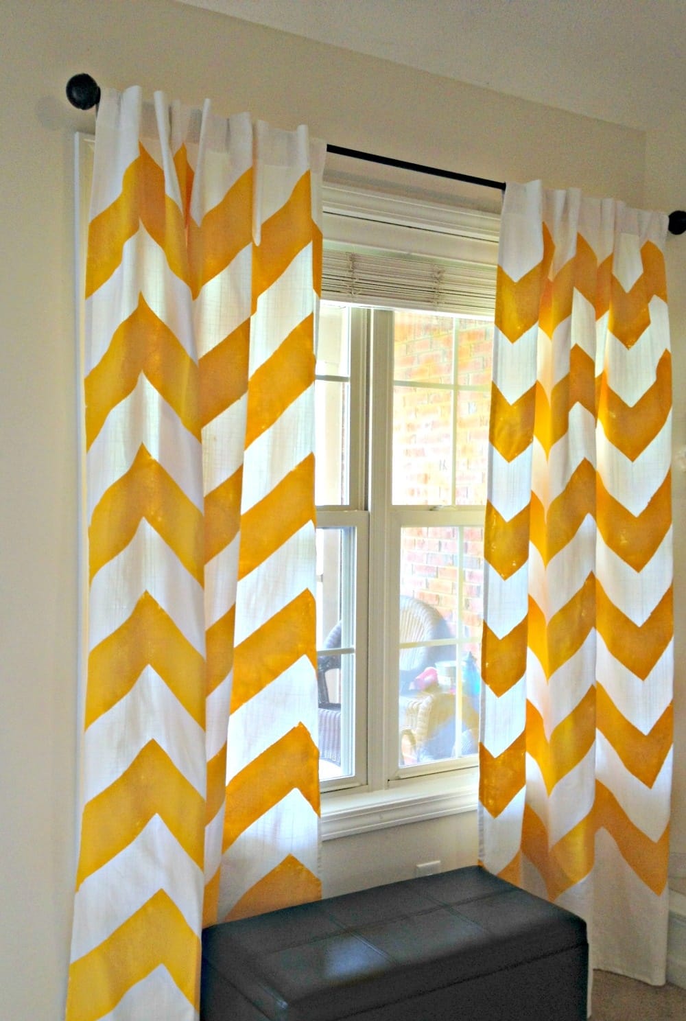 Big Bold Chevron Curtain
