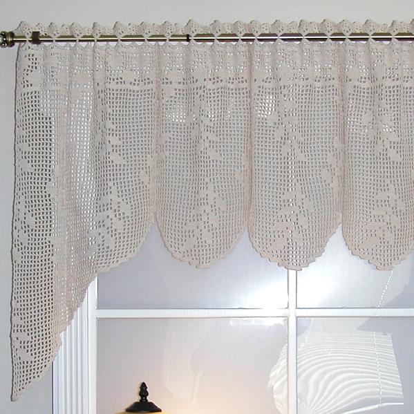 Blowing Wheat Valance Curtain