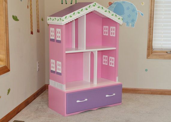 barbie doll house bookcase