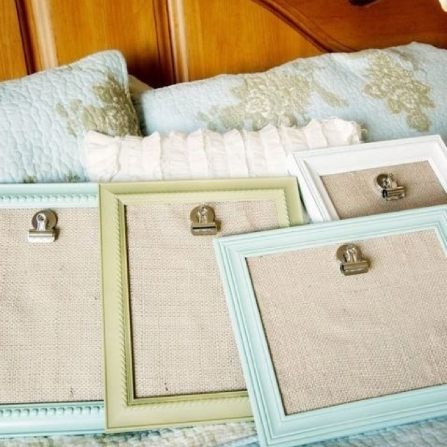 Cardboard Picture Framing Project
