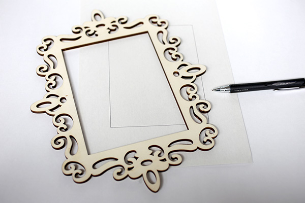 Personalized Cardboard Picture Frame