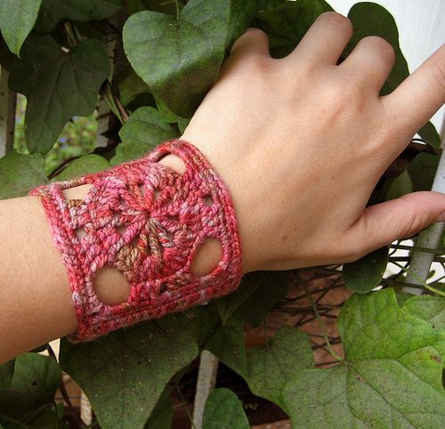 Crochet Cuff Bracelet