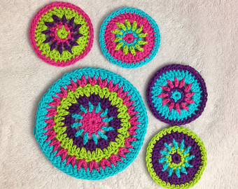 Free Crochet Coaster Pattern