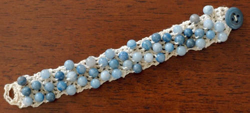 crochet bead bracelet patterns