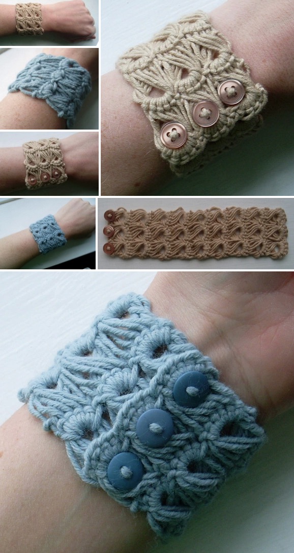 cool crochet bracelet patterns