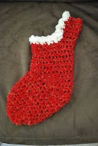 crochet christmas stockings free patterns