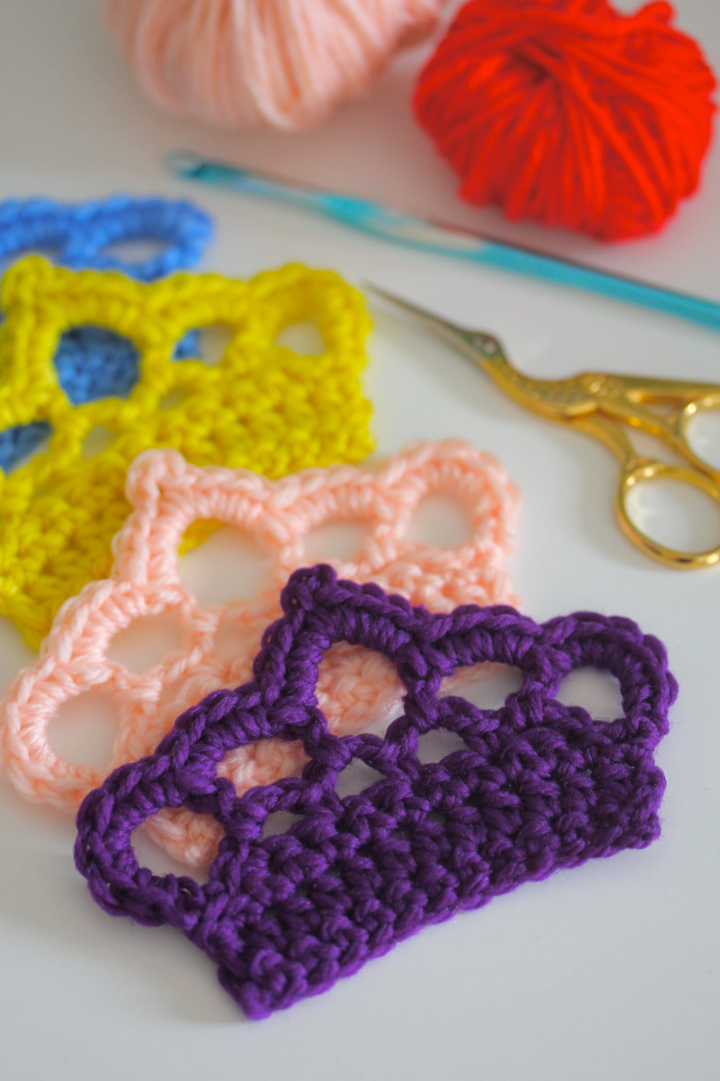 Crochet Crown Appliques