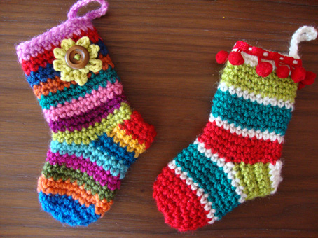 Newborn Crochet Socks