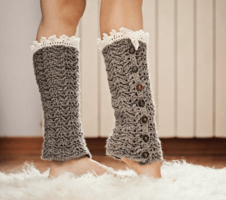 Crochet Boot Cuffs Pattern Free