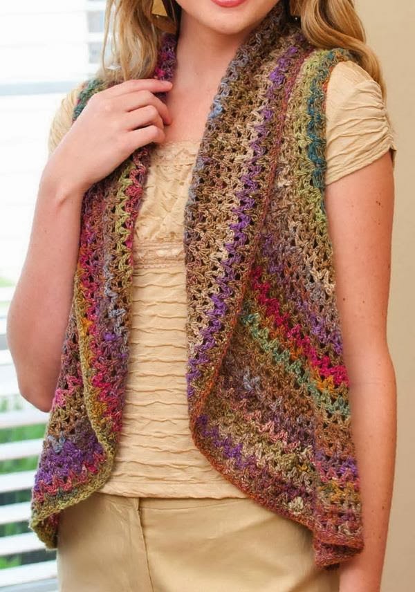 Women’s Crochet Vest Pattern