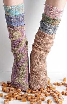 Crochet Tube Socks Pattern