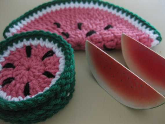 Crochet Coaster for Christmas
