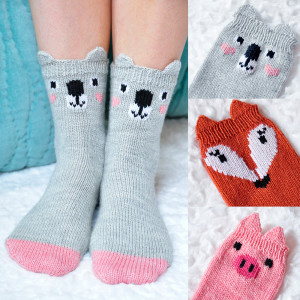 Crochet Animal Sock Patterns
