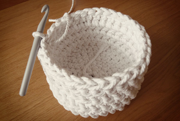 crochet basket pattern beginner