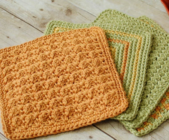 easy crochet dishcloth patterns for beginners