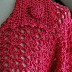 Crochet Drop Pattern Vest