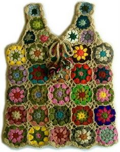 Crochet Granny Square Vest Patterns