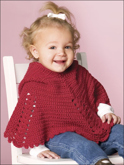 crochet poncho pattern baby