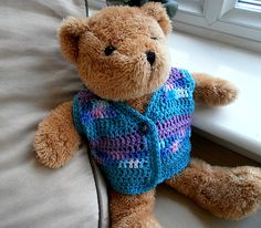 Crochet Vest Pattern for Teddy Bear