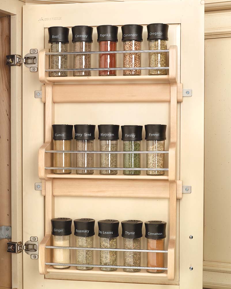DIY Door Spice Rack