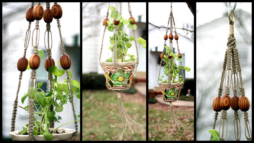 19 Macramé Plant Hanger Patterns & Instructions