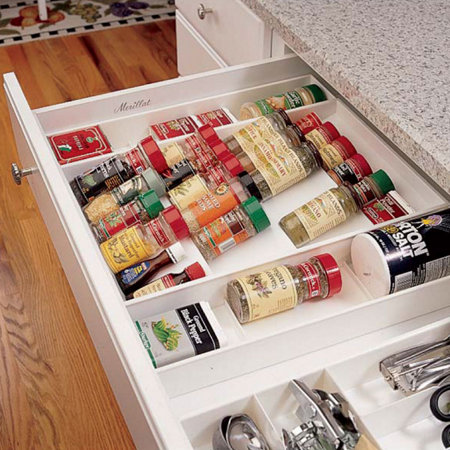 DIY Spice Rack Drawer