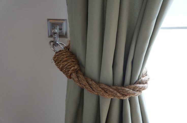 Rope Curtain Tie Back