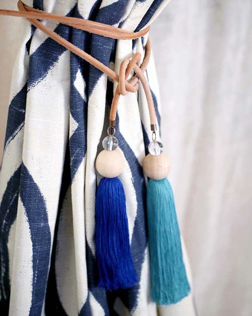 Rope Tassel Curtain Tie Back