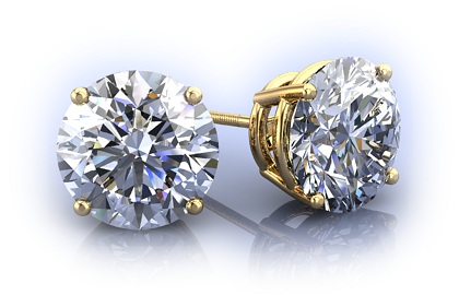 Diamond Stud Earrings