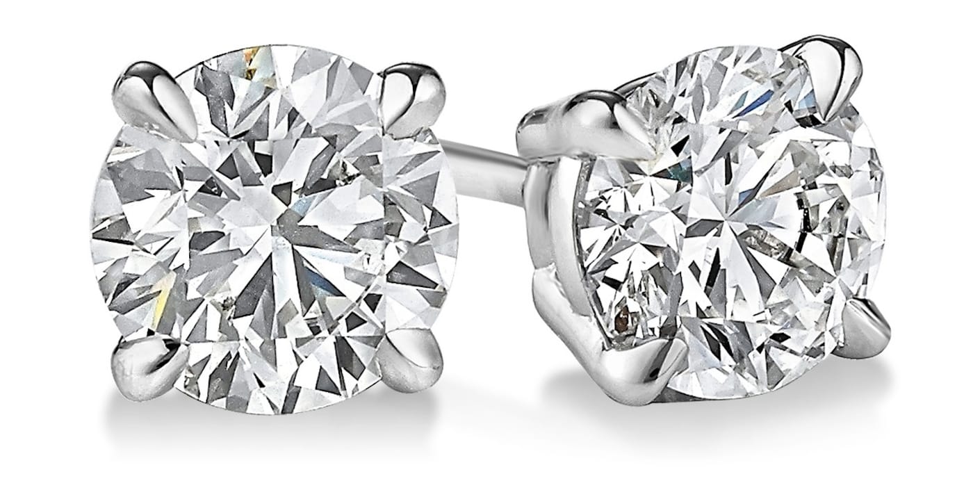 Diamond Stud Earrings