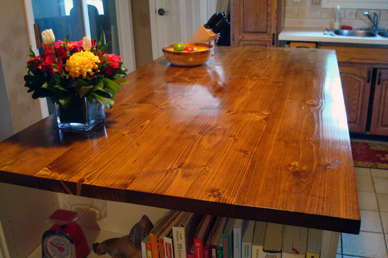 Wooden countertops diy