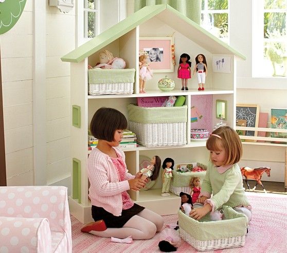 Dollhouse Toddler Bookcase