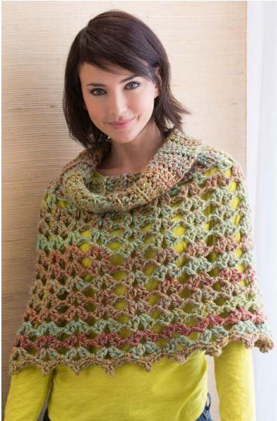 Crochet Poncho Pattern