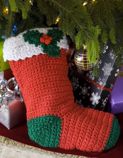 crochet christmas stockings patterns