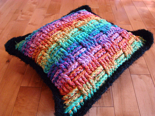 How to Crochet a Pillow