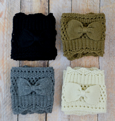 Free Crochet Pattern for Boot Cuffs