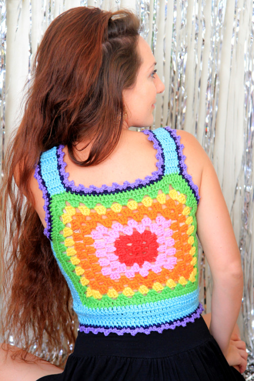 Granny Motif Vest