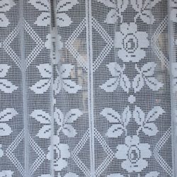 Hairpin Crochet Curtain