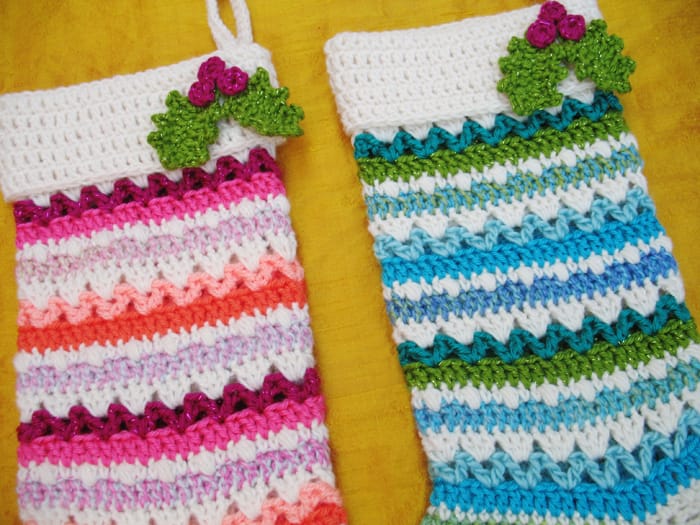 Heirloom Crochet Christmas Stockings