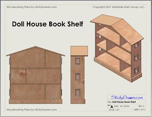 How to Build a Dollhouse Bookcase