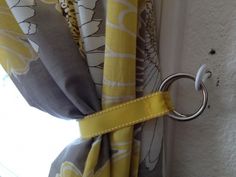Key Ring Curtain Tie Back