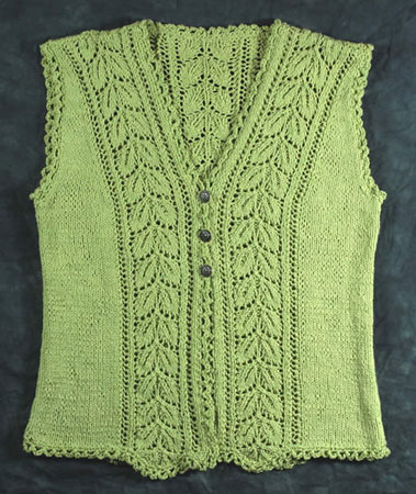 Lady’s Lace Vest Crochet