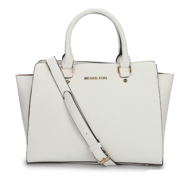 MK white huge bag