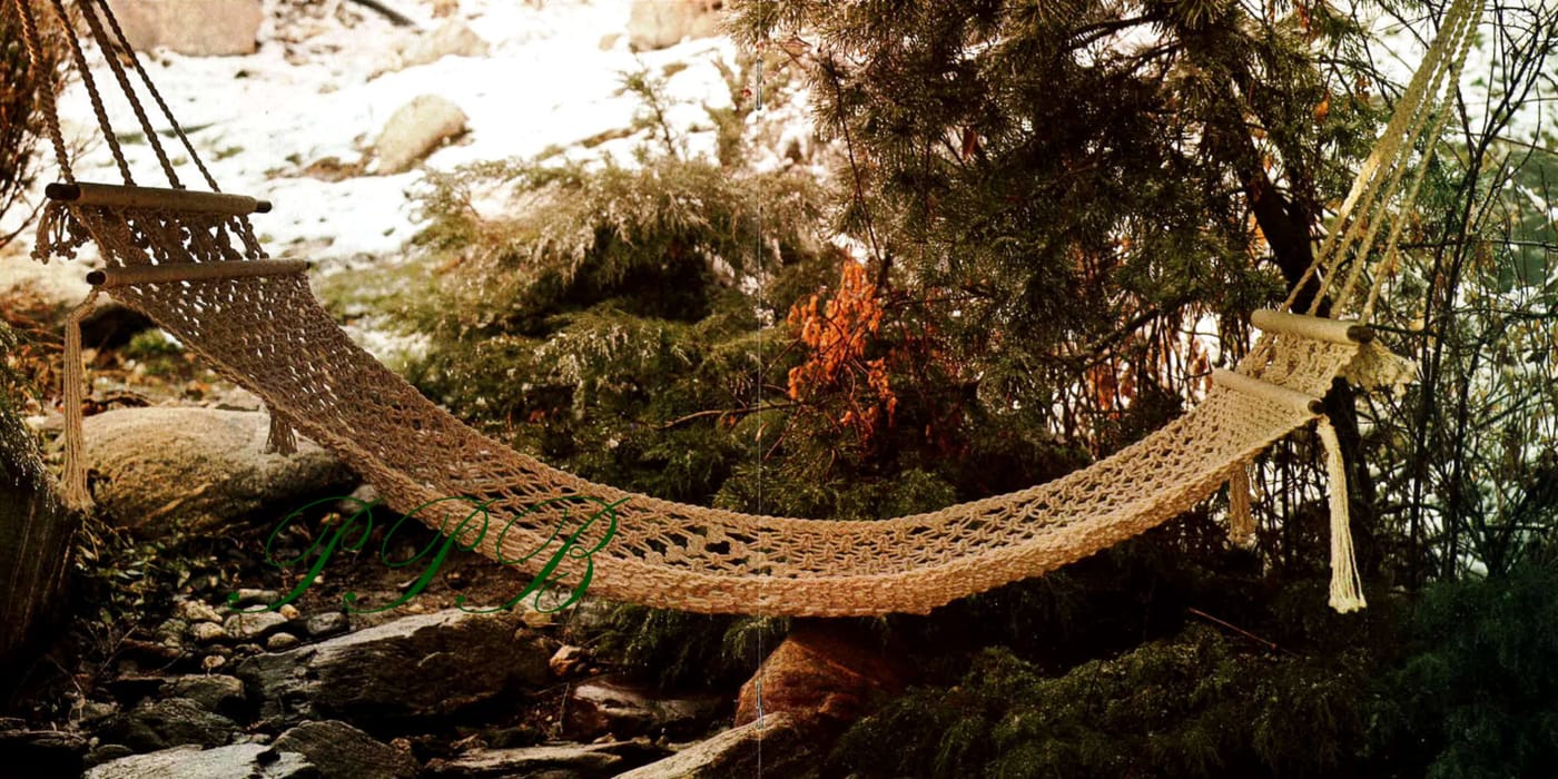 macrame hammock instructions